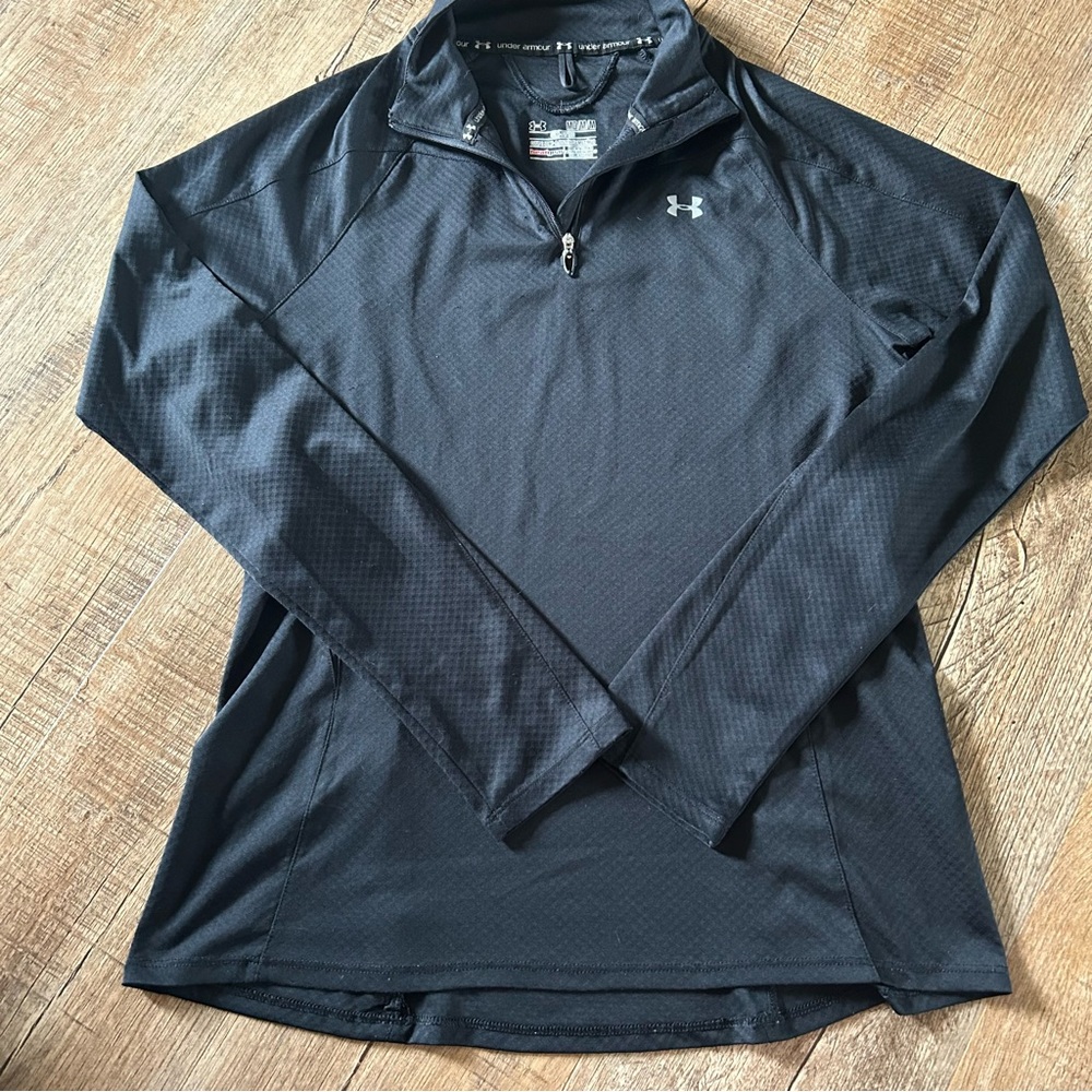 Under Armour Black Quarter-Zip Sweatshirt